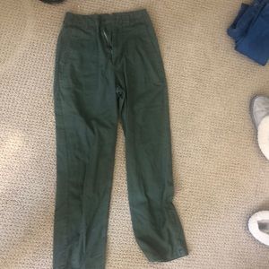 size small brandy melville green cargo pants